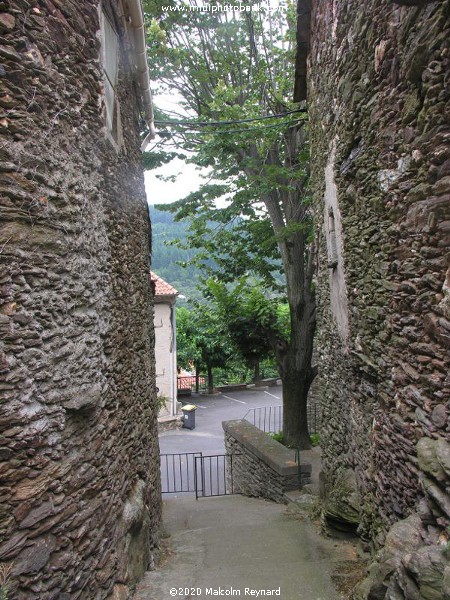 The tiny Village of "Combes", in the mountains of the "Haut Languedoc Regional Park"