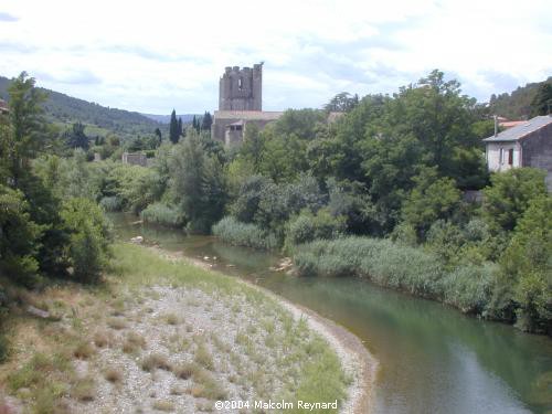 Abbey in th Corbières Hills