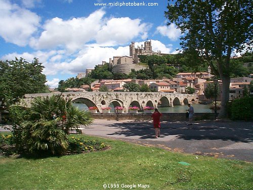 St Nazaire Cathedral and the Old Bridge