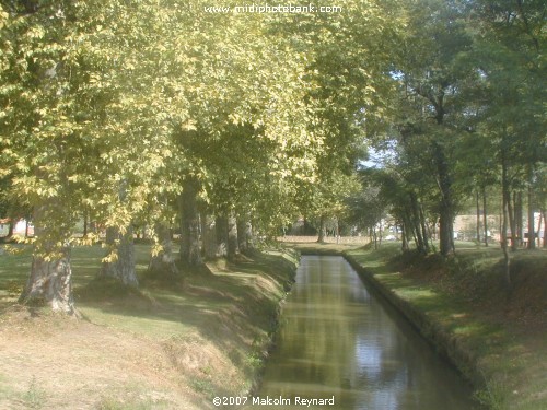 Photographs of The Canal du Midi