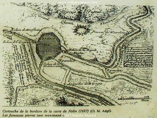 The Canal du Midi - Map