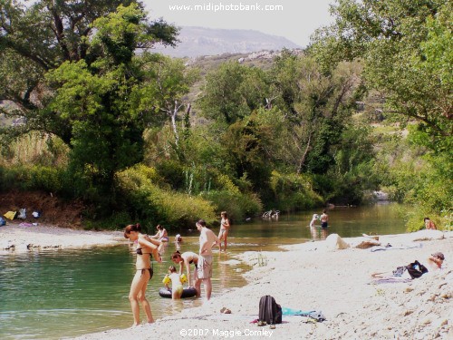 Summer Swimming in the Corbières