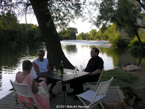 "Le Moulin de Bagnols" on the River Orb