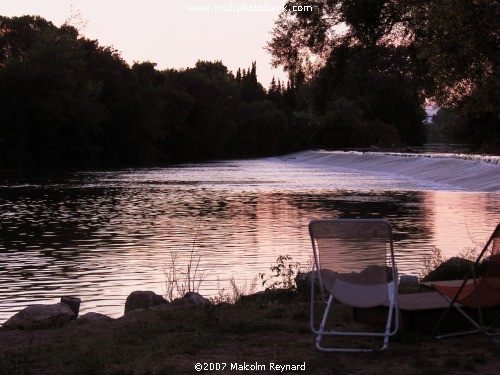 "Le Moulin de Bagnols" on the River Orb