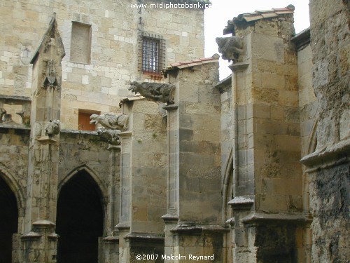 Wonderful "Gargoyles" on the Cathedral in Narbonne