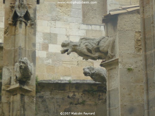 Wonderful "Gargoyles" on the Cathedral in Narbonne