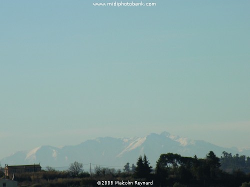 Mount Canigou in the Pyrenées