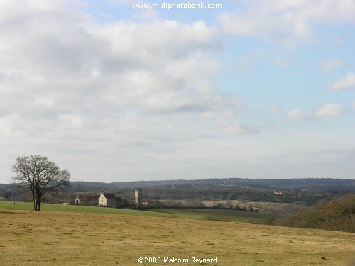 The Aveyron Countryside in February