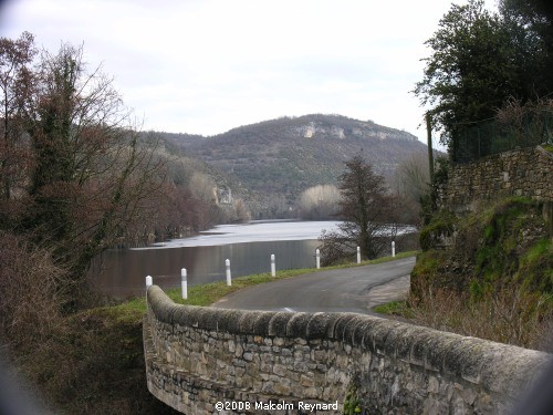 The Aveyron in February