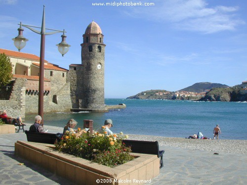 Collioure on the Côte Vermeille in the South of France