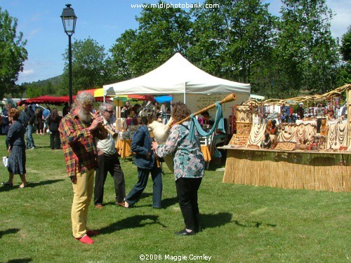 The Marché Bio at Villeseque des Corbières