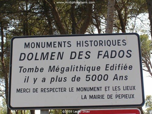 The Faieries Dolmen - Pépieux - Aude