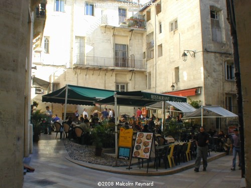 Dining out in Montpellier