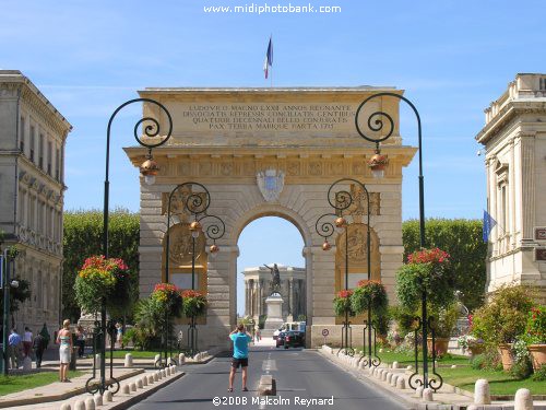 L'Arc du Triomphe - Montpellier