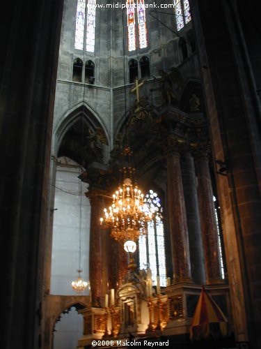 The Cathedral of St Jude in Narbonne