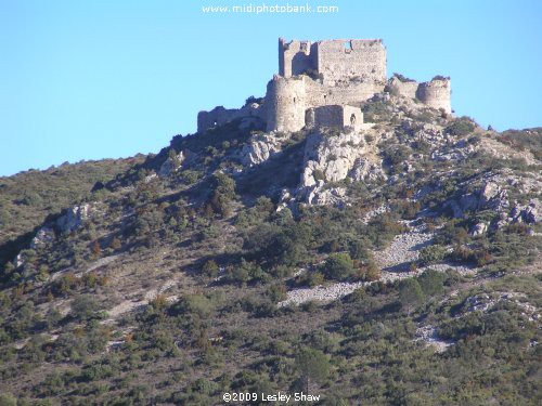 Corbières - Cathar Château d'Aguilar