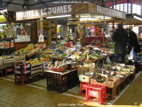 "Les Halles" - the Covered Market - Béziers