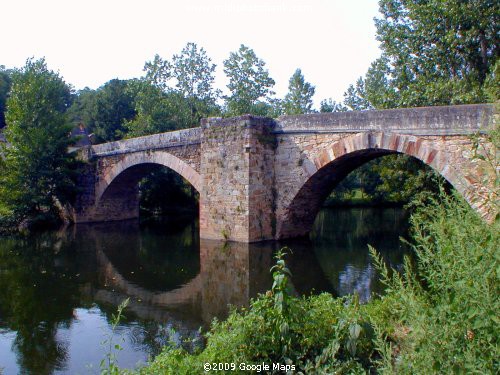 "Le Pont Saint Blaise" in the Aveyron