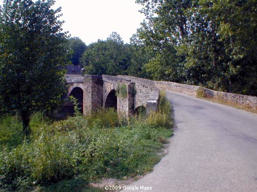 "Le Pont Saint Blaise" in the Aveyron