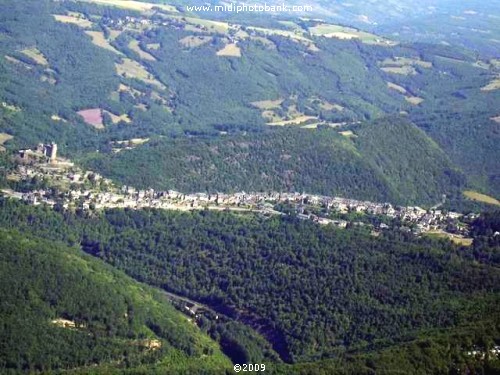 The Medievel Village of Najac in the Aveyron