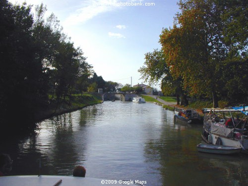 Marseillette lock - Eastern approach