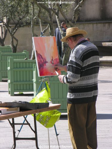 Place de La Madeleine - Art Exhibition