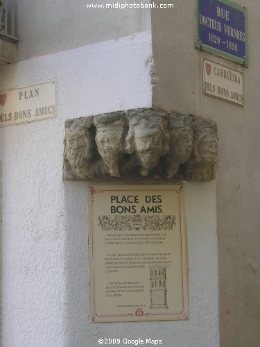 "The Place of Good Friends" - Place des Bon Amis - Béziers