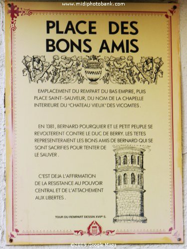 "The Place of Good Friends" - Place des Bon Amis - Béziers