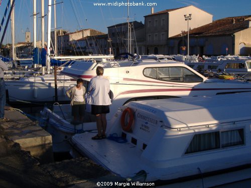 Canal du Midi - the Port of Marseillan