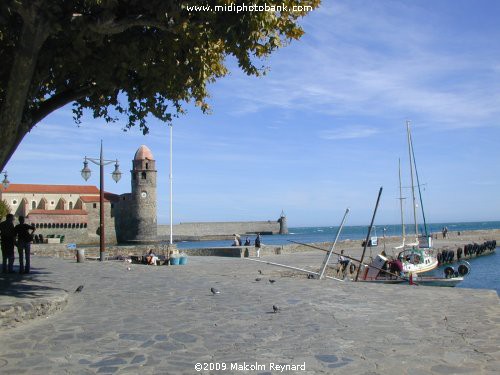 Côte Vermeille - on the border with Spain