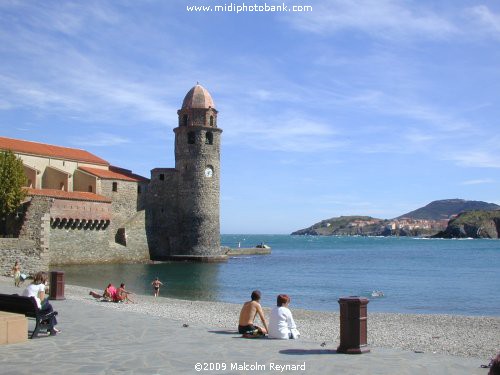 Côte Vermeille - on the border with Spain