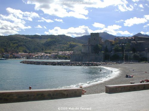 Côte Vermeille - on the border with Spain