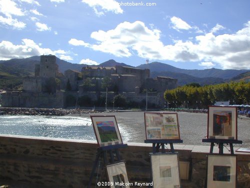 Côte Vermeille - on the border with Spain