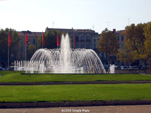 Place Jean-Jaures, Béziers