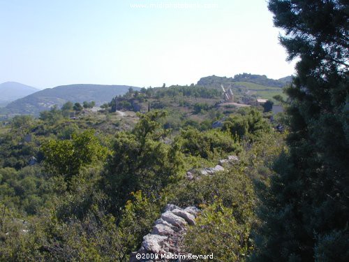 The Ancient Windmill above St Chinian