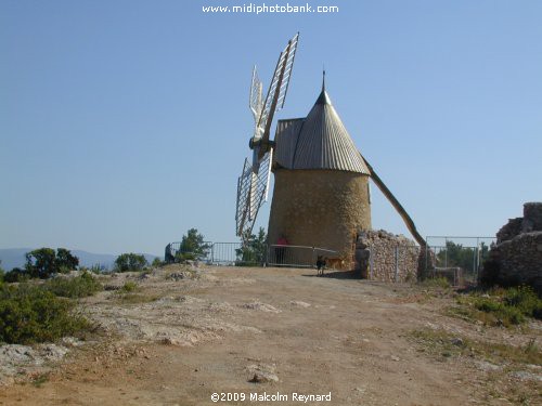 The Ancient Windmill above St Chinian