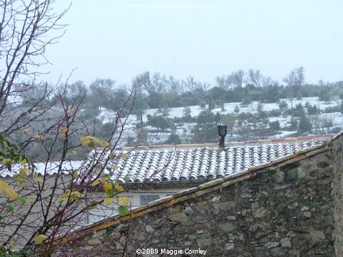 Snow in the Corbières