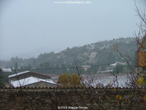 Snow in the Corbières