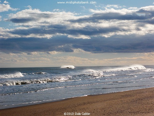 Sète - its long sandy beach