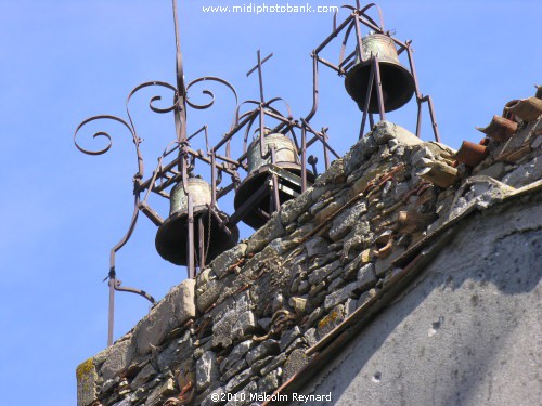 Languedoc village church bells