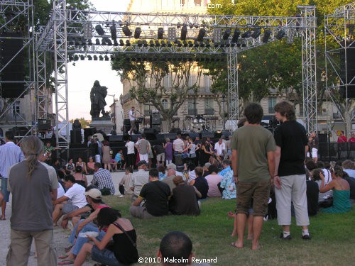 Johnny Clegg in Béziers for the " Festa D'Oc"