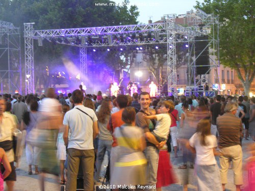 Johnny Clegg in Béziers for the " Festa D'Oc"