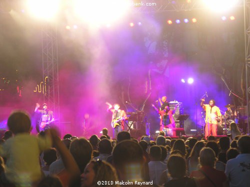 Johnny Clegg in Béziers for the " Festa D'Oc"