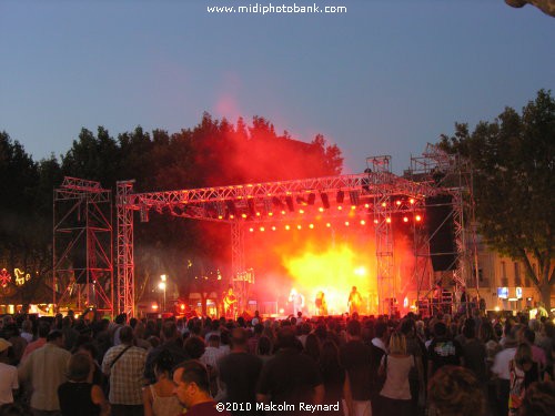 Johnny Clegg in Béziers for the " Festa D'Oc"