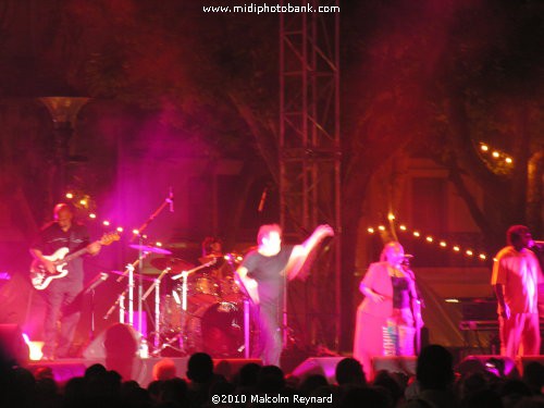 Johnny Clegg in Béziers for the " Festa D'Oc"