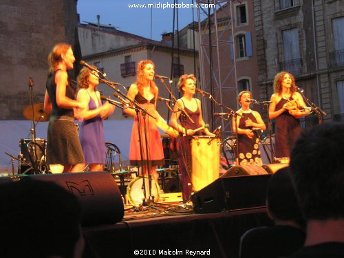 La Mal Coiffée in Béziers for the " Festa D'Oc"