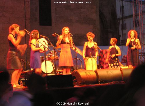 La Mal Coiffée in Béziers for the " Festa D'Oc"