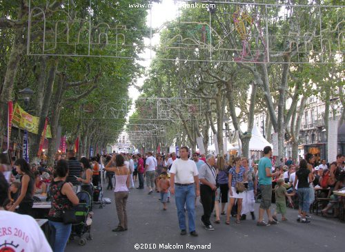 The "BéziersAugust Festival" (Feria d'Août)