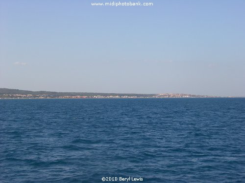 Narbonne Plage as seen from Gruissan