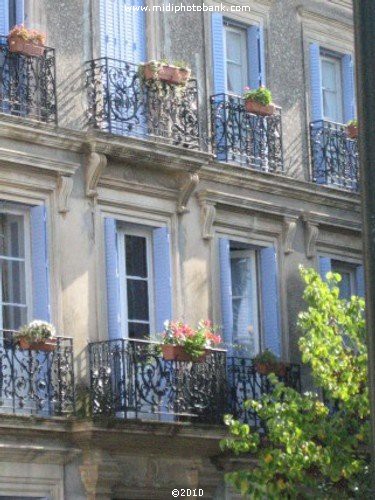 Typical Arcitecture of a Southern French Town